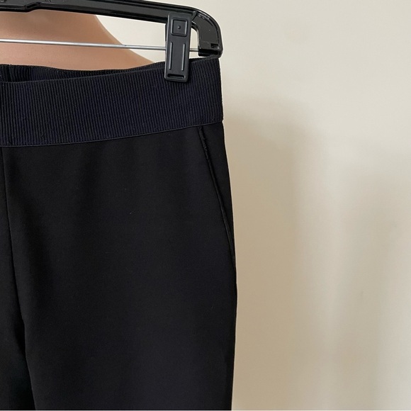 Rag & Bone/JEAN Reilly Black Ponte Zipper Calf Skinny Ankle Pull On Pants EUC S - Picture 5 of 9